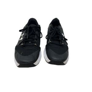 Under Armour Men's Black Athletic Shoes with White Accents